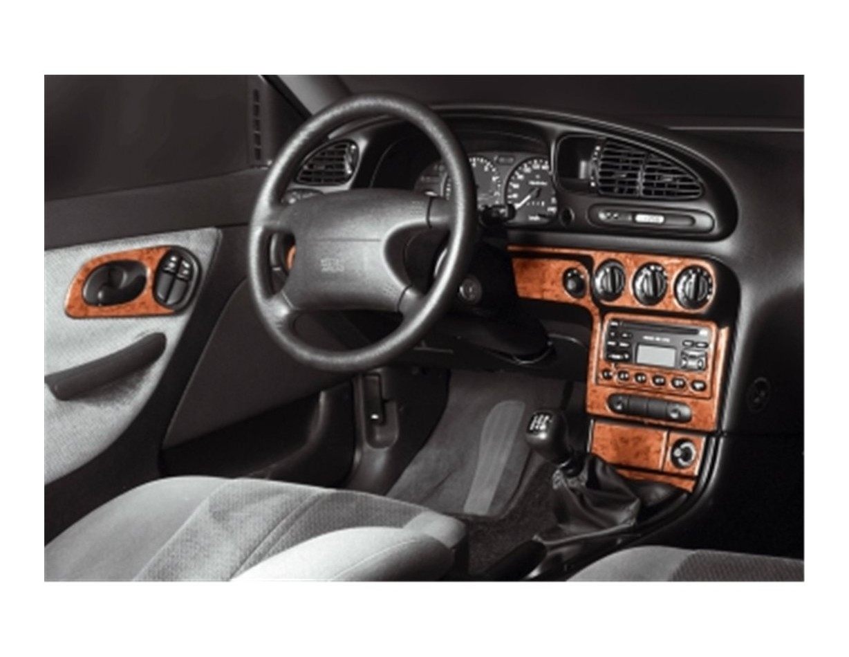 Ford Mondeo 10.96 - 09.00 Kit Rivestimento Cruscotto all'interno del veicolo Cruscotti personalizzati 18-Decori