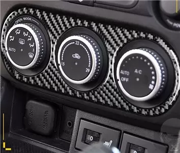 Mazda MX-5 Miata NC Mk3 2009-2015 3D Interior Dashboard Trim Kit Dash Trim Dekor 40-Parts