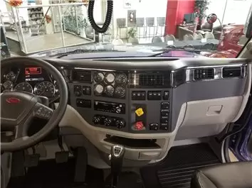 Peterbilt 567 Truck - bouwjaar 2013-2021 Interieurcabinestijl Volledige dashboardafwerkingsset 2