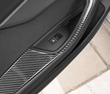 Audi A4 B8 Typ 8K 2009-2015 3D Interior Dashboard Trim Kit Dash Trim Dekor 4-Parts