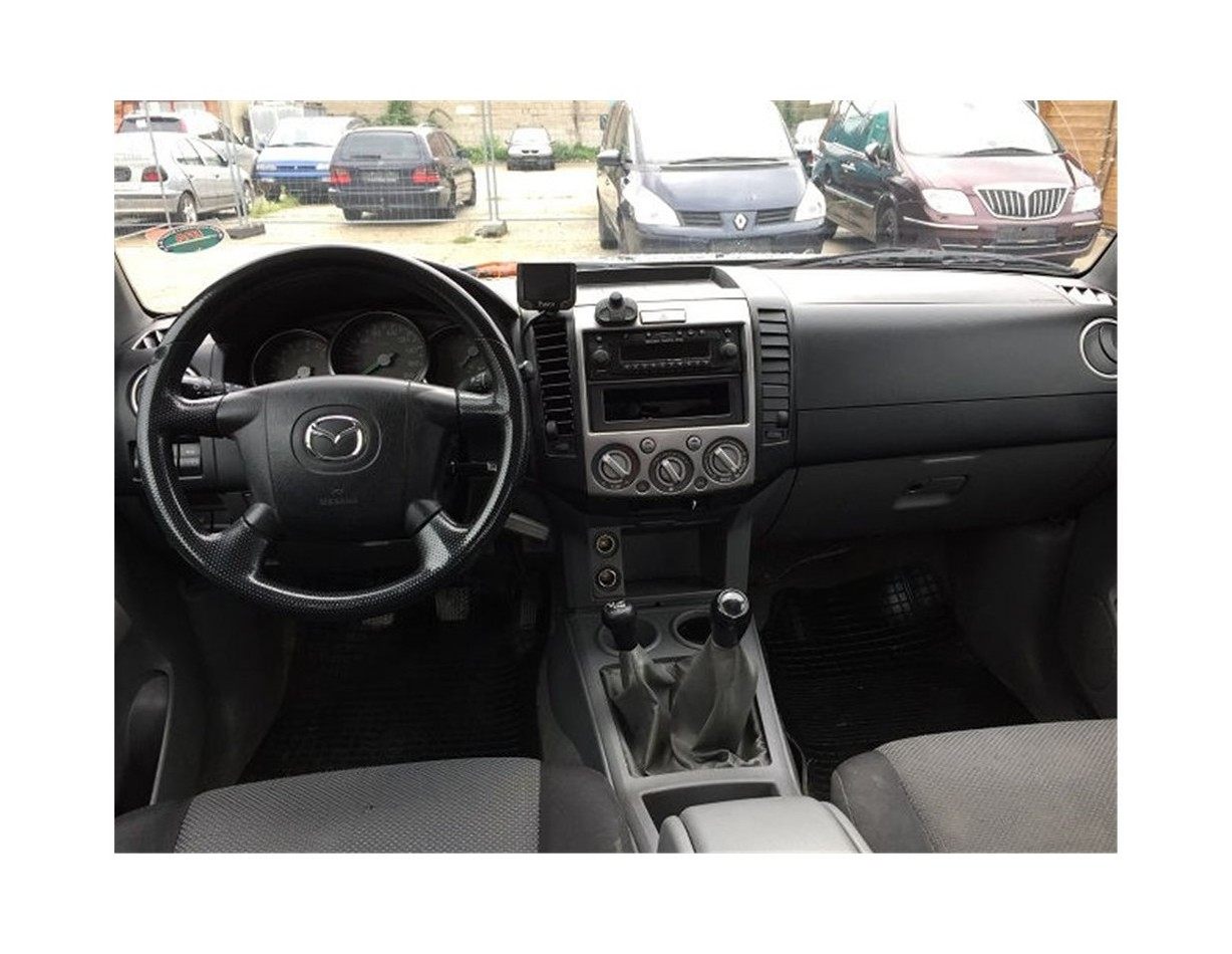 Ford Ranger Full Set 07.06 - 12.10 3D Inleg dashboard Interieurset aansluitend en pasgemaakt op he 23 -Teile