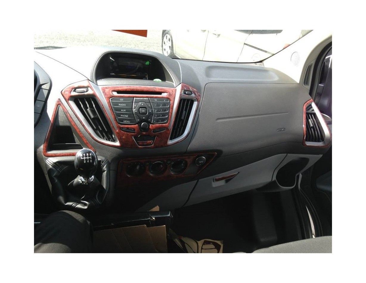 Ford Transit 01.2014 3D Inleg dashboard Interieurset aansluitend en pasgemaakt op he 23 -Teile