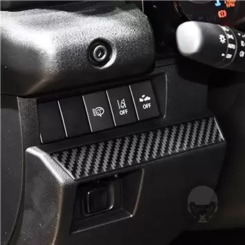 Suzuki Jimny 2019 Inleg dashboard Interieurset aansluitend en pasgemaakt 10 Delen