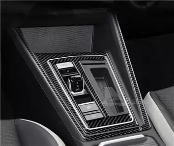 Volkswagen Golf VIII CD 2019 up 3D Inleg dashboard Interieurset aansluitend en pasgemaakt op he 31-Teile