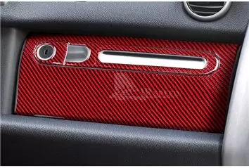 Smart Fortwo 451 2007-2015 Kit la décoration du tableau de bord 40-Pièce - 3 - habillage decor de tableau de bord