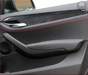 BMW X1 E84 2009–2015 NAVI Mascherine sagomate per rivestimento cruscotti 12-Decori