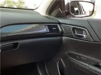 Honda Accord 2014-2022 Mittelkonsole Armaturendekor WHZ Cockpit Dekor 56 Teilige - 5- Cockpit Dekor Innenraum