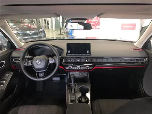 Honda Civic XI 2022-2024 Interior WHZ Dashboard trim kit 17 Parts