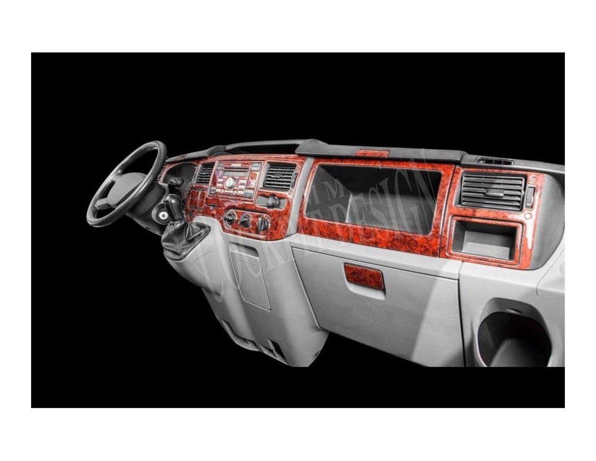 Ford Transit Journey09.06 - 08.10 3D Inleg dashboard Interieurset aansluitend en pasgemaakt op he 23 -Teile