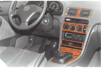 Honda Accord 06.92- 06.98 3M 3D Interior Dashboard Trim Kit Dash Trim Dekor 11-Parts
