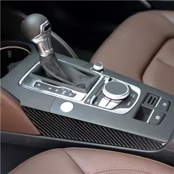 Audi A3 8V ab 2012-2018 3D Inleg dashboard Interieurset aansluitend en pasgemaakt op he 40-Teile