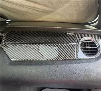 Ford Mustang 2010-2015 Mittelkonsole Armaturendekor WHZ Cockpit Dekor 24 Teilige - 3- Cockpit Dekor Innenraum