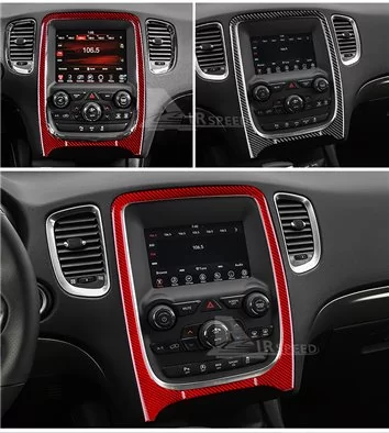 Dodge Durango WD 2011-2022 Mascherine sagomate per rivestimento cruscotti 22 Decori 2