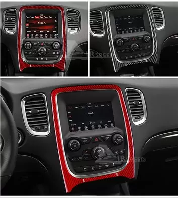 Dodge Durango WD 2011-2022 Interior WHZ Dashboard trim kit 22 Parts