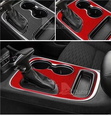 Dodge Durango WD 2011-2022 Mascherine sagomate per rivestimento cruscotti 22 Decori