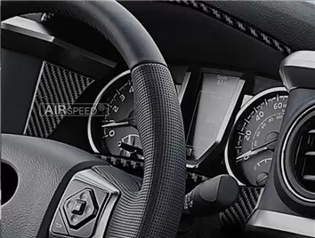 Toyota Tacoma 2016-2020 3D Inleg dashboard Interieurset aansluitend en pasgemaakt op he 78-Teile