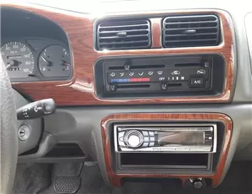 Suzuki Wagon R 10.97-09.00 3D Interior Dashboard Trim Kit Dash Trim Dekor 4-Parts