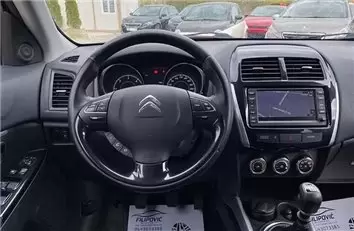 Citroën C4 Aircross 2012-2017 Intérieur WHZ Basic Kit habillage tableau de bord Navi 11 Pièces 2