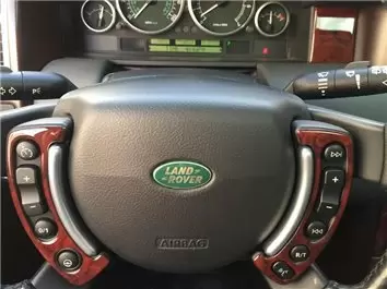 Land Rover Range Rover 2007-2009 Mascherine sagomate per rivestimento cruscotti 35-Decori