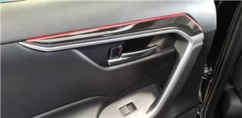 Toyota RAV4 2019-2022 Mascherine sagomate per rivestimento cruscotti 30 Decori Toyota RAV4 2019-2022 Mascherine sagomate per rivestimento cruscotti 30 Decori