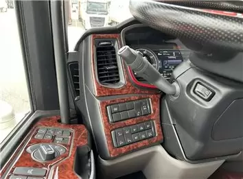 Scania NG-Series TopSleeper ab 2016 3D Interior Dashboard Trim Kit Dash Trim Dekor 24-Parts