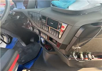 Volvo FH Version 5 ab 2020 XL XXL 3D Interior Dashboard Trim Kit Dash Trim Dekor 23-Parts