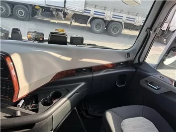 Ford F-MAX From 2018 3D Interior Dashboard Trim Kit Dash Trim Dekor 14-Parts