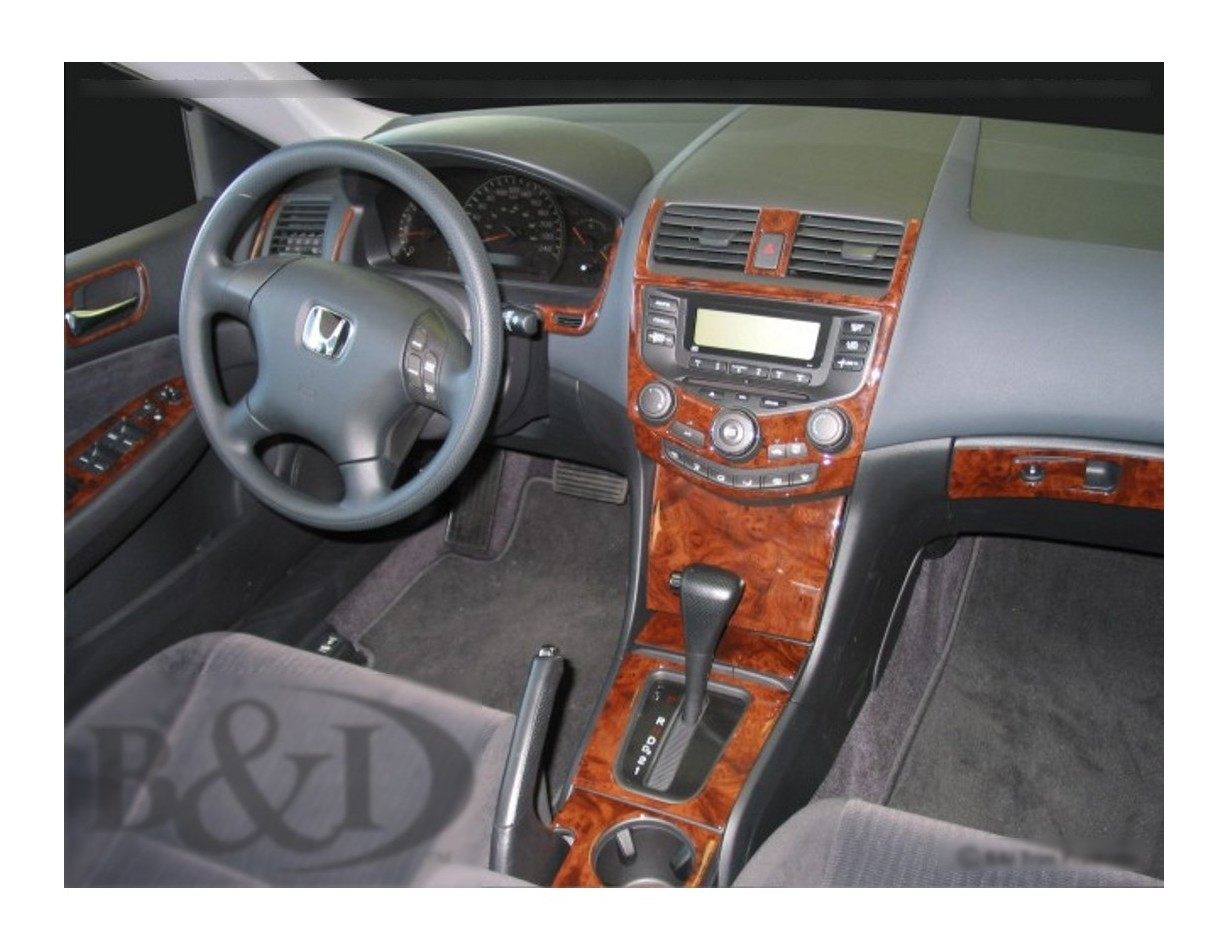 Honda Accord 2003-2007 Ensemble Complet, Boîte automatique, Automatic A/C, 2 Des portes BD Kit la décoration du tableau de bord 