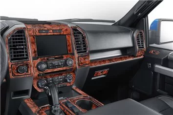 Ford F-150 SuperCab 2018-2020 Mittelkonsole Armaturendekor WHZ Cockpit Dekor 39 Teilige - 4- Cockpit Dekor Innenraum