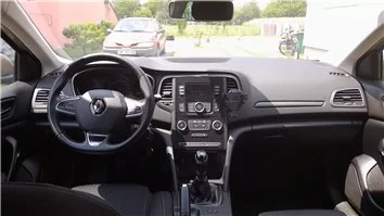 Renault Megane 4 BFB 3D 2016 Mittelkonsole Armaturendekor Cockpit Dekor 12-Teile