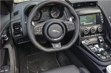 Jaguar F-Type R 2018- Voll Satz innenausstattung armaturendekor cockpit dekor 12 Parts