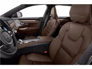 Volvo V90 Cross Country 2017 3D Interior Dashboard Trim Kit Dash Trim Dekor 22-Parts