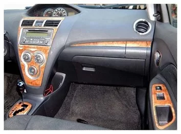 Toyota Yaris 2007-UP Full Set With Built-in Radio BD Interieur Dashboard Bekleding Volhouder