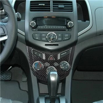 Chevrolet Aveo T300 2012–2020 Mascherine sagomate per rivestimento cruscotti 21 Decori