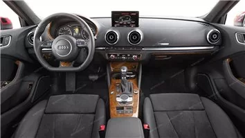 Audi A3 8V ab 2012-2018 3D Inleg dashboard Interieurset aansluitend en pasgemaakt op he 40-Teile