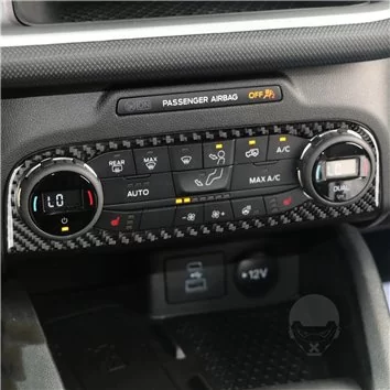 Ford Bronco Sport 2021-2024 3D Interior Dashboard Trim Kit Dash Trim Dekor 29-Parts