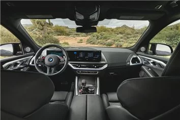 BMW XM G09 2022 Car Interior Wrap Cutting Template
