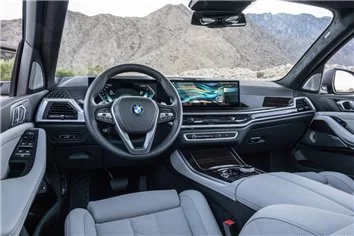 BMW X6 G05 2023 Car Interior Wrap Cutting Template