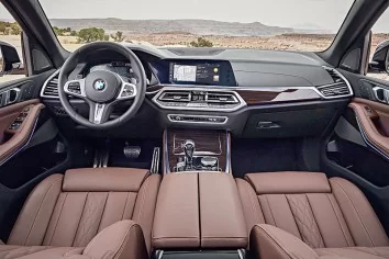 BMW X5 G05 2018 Car Interior Wrap Cutting Template