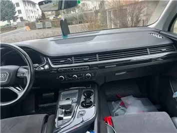 Audi Q7 4M seit 2015 Mittelkonsole Armaturendekor Cockpit Dekor 28-Teile