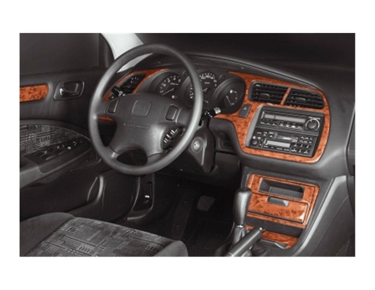Honda Accord Japan 06.98 - 02.02 3D Inleg dashboard Interieurset aansluitend en pasgemaakt op he 14 -Teile