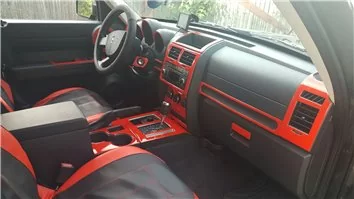 Dodge Nitro 2007-2012 Inleg dashboard Interieurset aansluitend en pasgemaakt 38 Delen