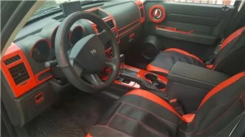 Dodge Nitro 2007-2012 Inleg dashboard Interieurset aansluitend en pasgemaakt 38 Delen