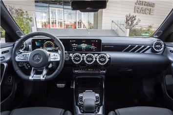 Mercedes-Benz CLA-Class C118 2019 Interior Wrap Cutting Template