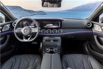 Mercedes-Benz CLS-Klasse C257 2017 Interieur Wrap Snijsjabloon