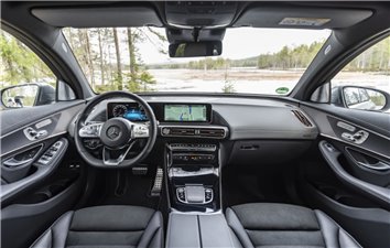 Modello di taglio per rivestimento interno Mercedes-Benz EQC N239 2019