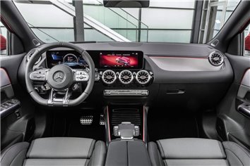 Mercedes-Benz GLA-Class H247 2020 Interior Wrap Cutting Template