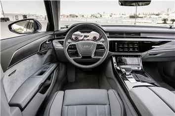 Audi A8 D5 2017 Auto Interieur Wrap Snij Sjabloon