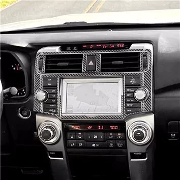 Toyota 4Runner 2014-2023 Kit de garniture de tableau de bord intérieur complet WHZ 34 pièces 2
